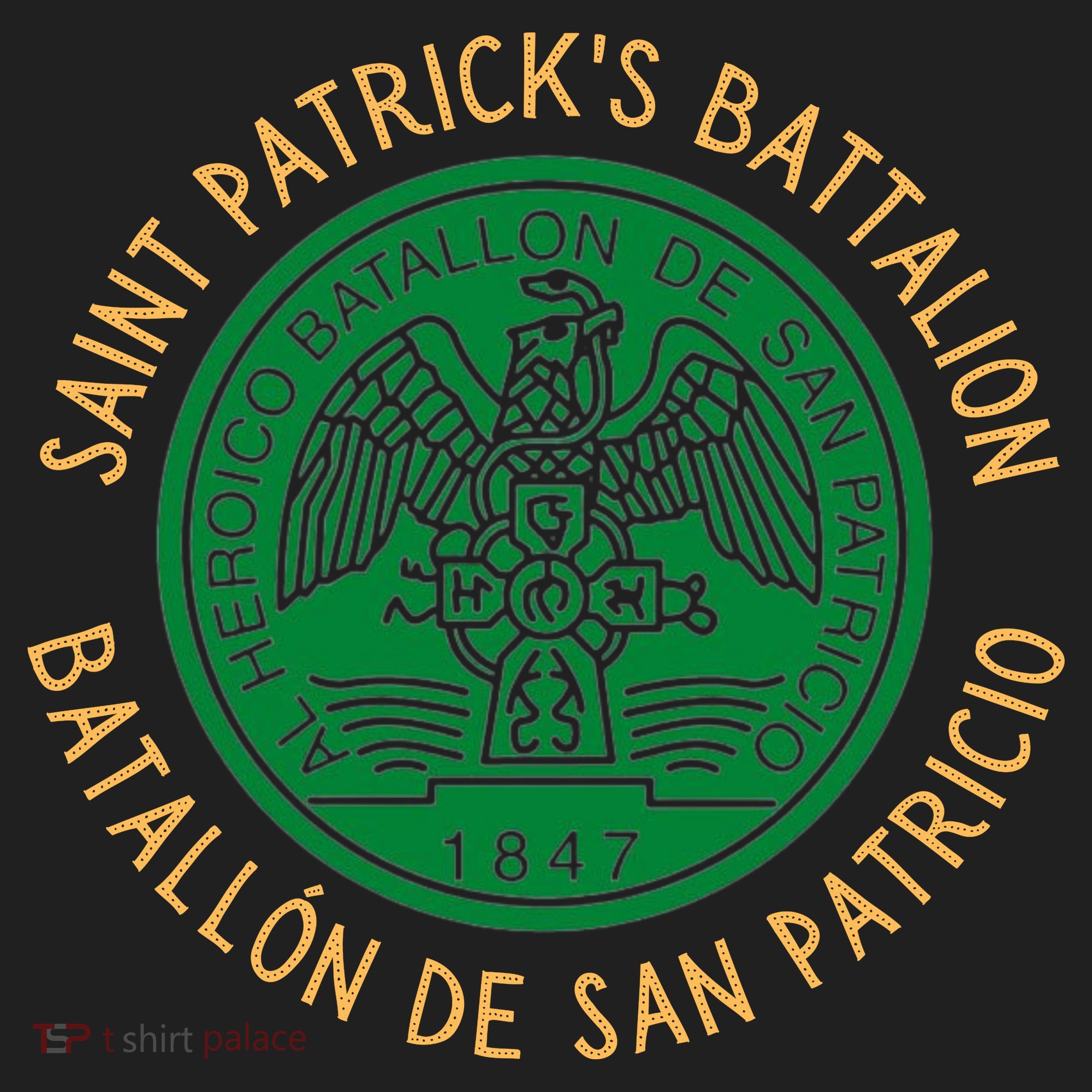 Saint Patrick's Battalion San Patricios Catholic Gift Golf Towel