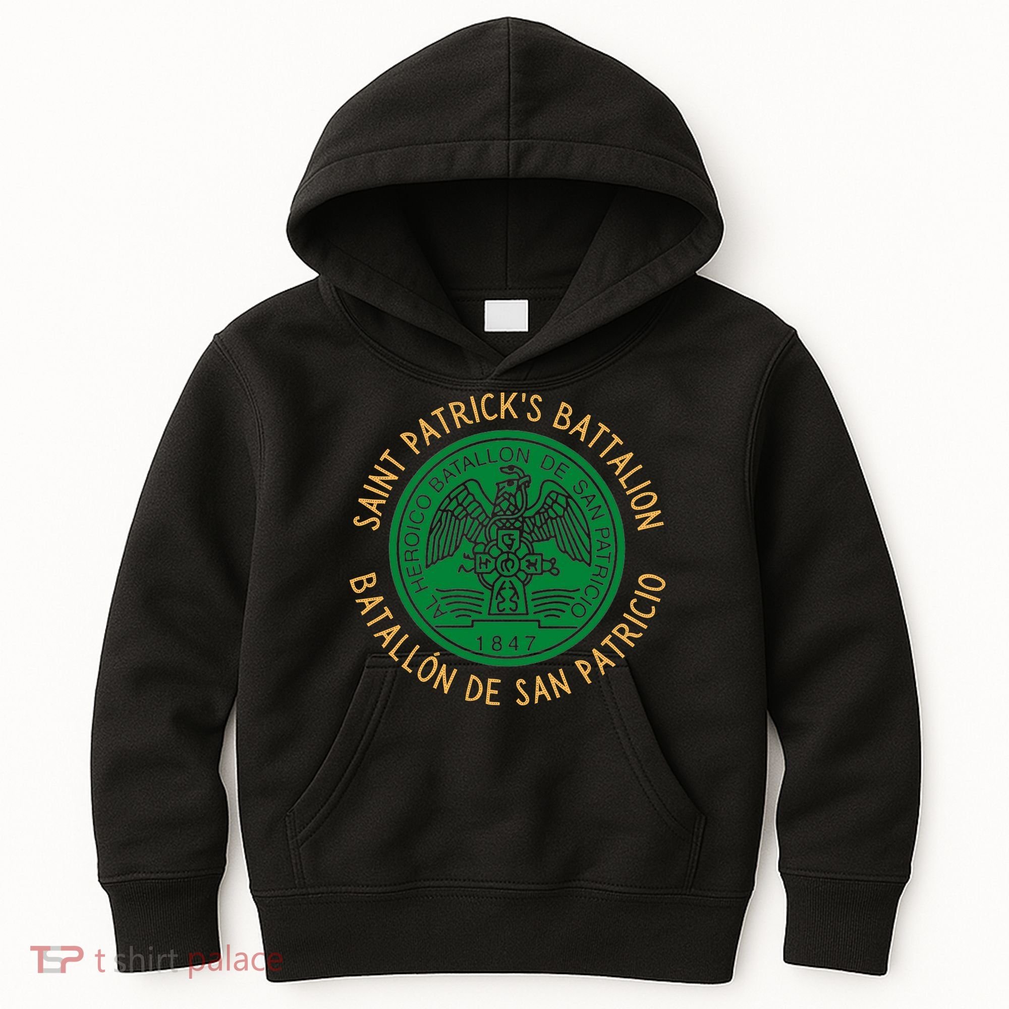 Saint Patrick's Battalion San Patricios Catholic Gift Kids Hoodie