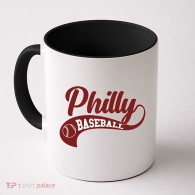 Sporty Philly Baseball Logo Coffee Mug