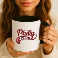 Sporty Philly Baseball Logo Coffee Mug thumb 3