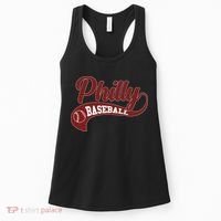 Sporty Philly Baseball Logo Women's Tank Top thumb 0