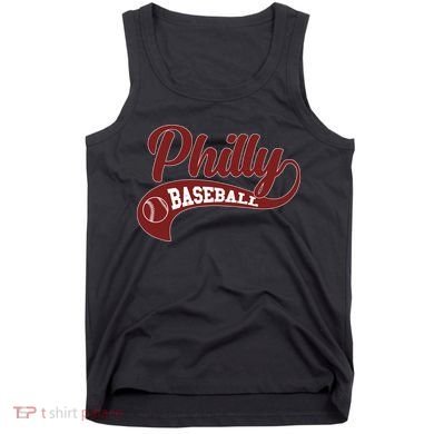 Sporty Philly Baseball Logo Tank Top