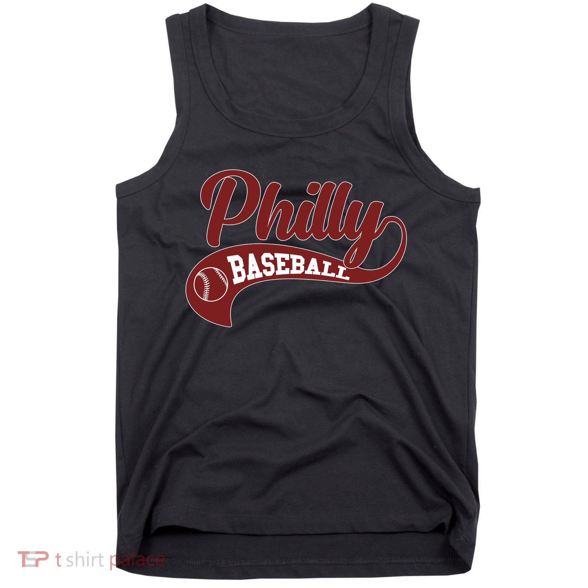 Sporty Philly Baseball Logo Tank Top