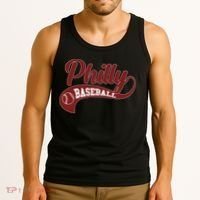 Sporty Philly Baseball Logo Tank Top thumb 3