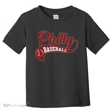 Sporty Philly Baseball Logo Toddler T-Shirt