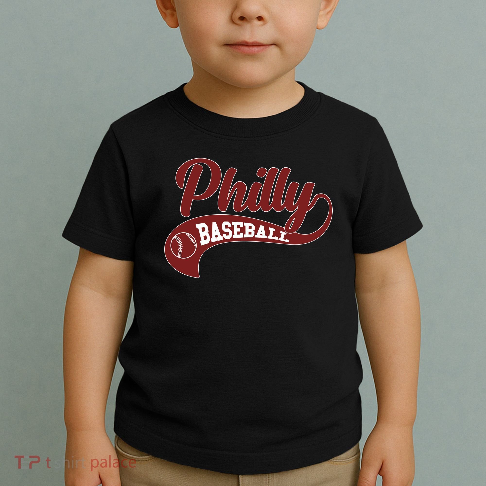 Sporty Philly Baseball Logo Toddler T-Shirt