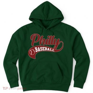 Sporty Philly Baseball Logo Hoodie