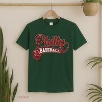 Sporty Philly Baseball Logo T-Shirt thumb 2