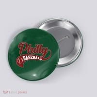 Sporty Philly Baseball Logo Button thumb 0