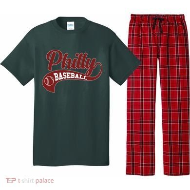 Sporty Philly Baseball Logo Pajama Set