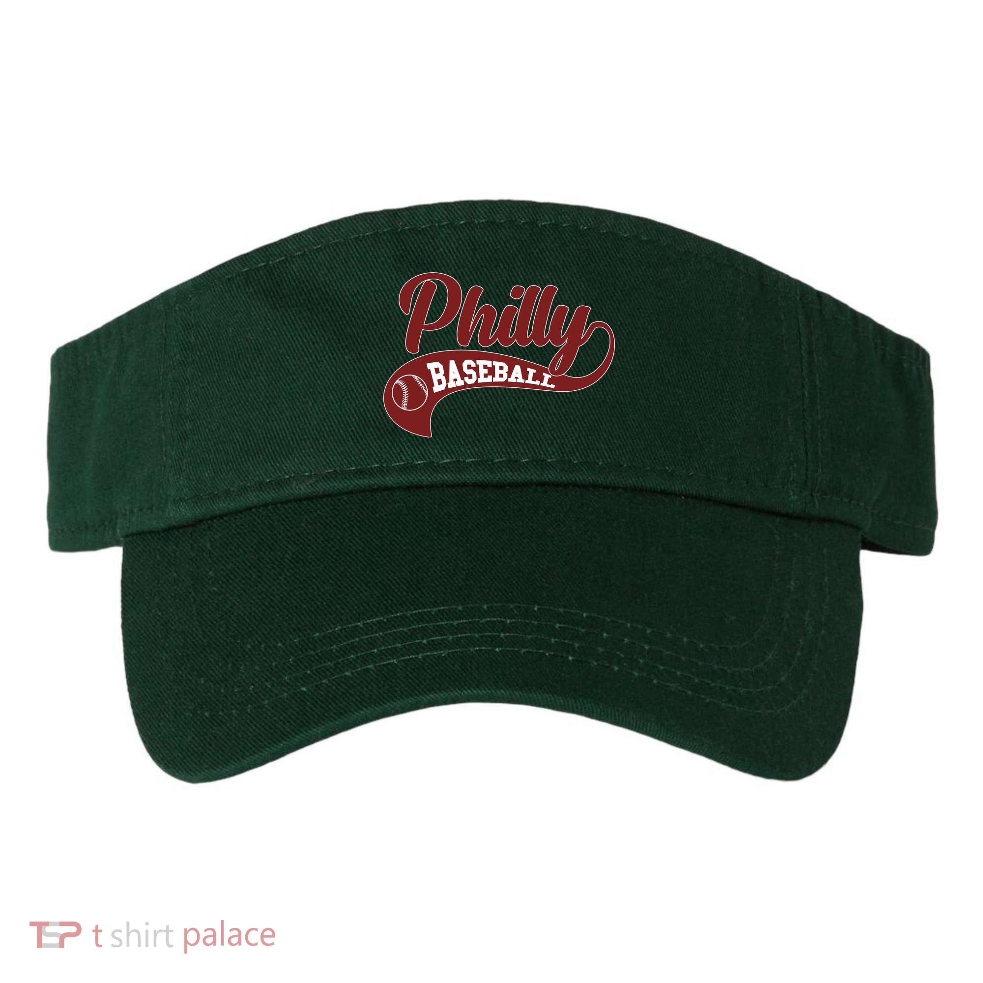 Sporty Philly Baseball Logo Visor