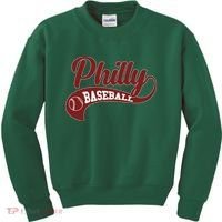 Sporty Philly Baseball Logo Kids Sweatshirt thumb 0