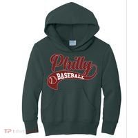 Sporty Philly Baseball Logo Kids Hoodie thumb 0