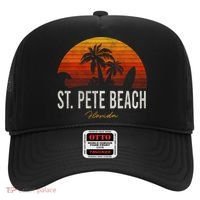 St Pete Beach Florida Fl Palms Vacation Surf Sunset Gift Hat thumb 0
