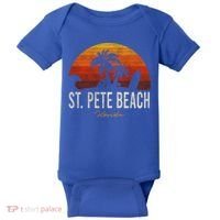St Pete Beach Florida Fl Palms Vacation Surf Sunset Gift Baby Bodysuit thumb 0