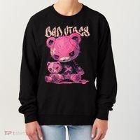 Stitched Plush Bear Cute Gothic Women's Sweatshirt thumb 0