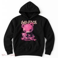 Stitched Plush Bear Cute Gothic Hoodie thumb 0