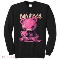 Stitched Plush Bear Cute Gothic Sweatshirt thumb 0