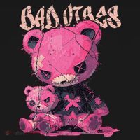 Stitched Plush Bear Cute Gothic Sweatshirt thumb 3