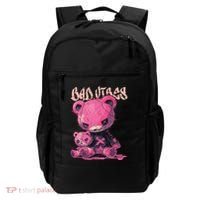 Stitched Plush Bear Cute Gothic Backpack thumb 0