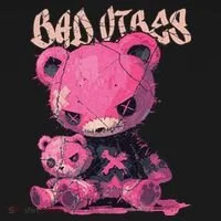 Stitched Plush Bear Cute Gothic Bucket Hat thumb 4