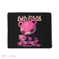 Stitched Plush Bear Cute Gothic Mousepad thumb 0