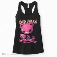 Stitched Plush Bear Cute Gothic Women's Tank Top thumb 0