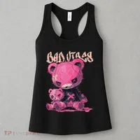 Stitched Plush Bear Cute Gothic Women's Tank Top thumb 3
