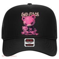 Stitched Plush Bear Cute Gothic Hat thumb 0