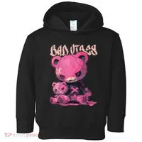 Stitched Plush Bear Cute Gothic Toddler Hoodie thumb 0