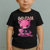 Stitched Plush Bear Cute Gothic Toddler T-Shirt thumb 2