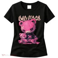 Stitched Plush Bear Cute Gothic Women's T-Shirt thumb 0
