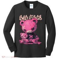 Stitched Plush Bear Cute Gothic Kids Long Sleeve Shirt thumb 0