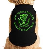 Saint Patrick's Battalion San Patricios Catholic Gift Doggie Tank thumb 0