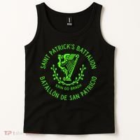 Saint Patrick's Battalion San Patricios Catholic Gift Tank Top thumb 2