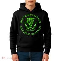 Saint Patrick's Battalion San Patricios Catholic Gift Kids Hoodie thumb 4
