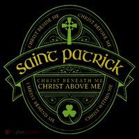St Patrick Breastplate Prayer Catholic Saint Patricks Day Doggie Tank thumb 4