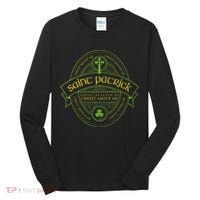 St Patrick Breastplate Prayer Catholic Saint Patricks Day Tall Long Sleeve Shirt thumb 0