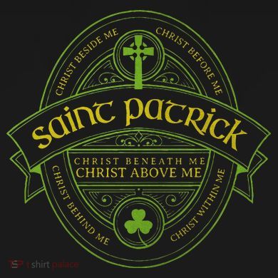 St Patrick Breastplate Prayer Catholic Saint Patricks Day Tall Long Sleeve Shirt