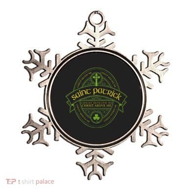 St Patrick Breastplate Prayer Catholic Saint Patricks Day Ornament