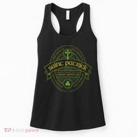 St Patrick Breastplate Prayer Catholic Saint Patricks Day Women's Tank Top thumb 0