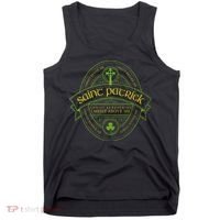 St Patrick Breastplate Prayer Catholic Saint Patricks Day Tank Top thumb 0