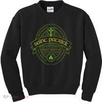St Patrick Breastplate Prayer Catholic Saint Patricks Day Kids Sweatshirt thumb 0