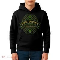 St Patrick Breastplate Prayer Catholic Saint Patricks Day Kids Hoodie thumb 4