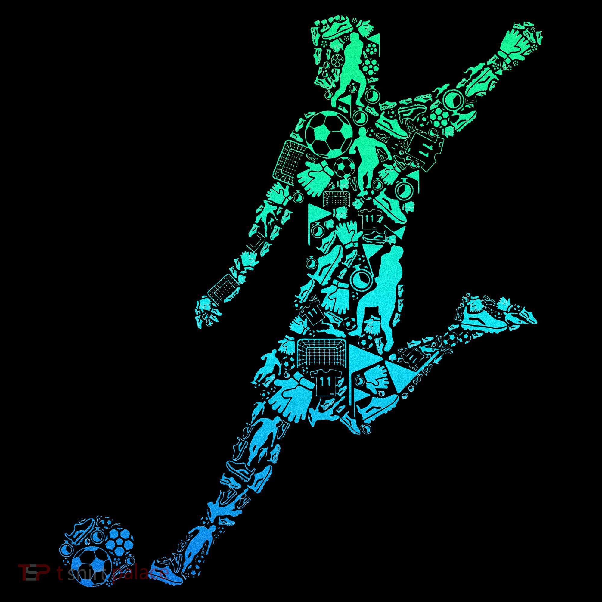 Soccer Player Boy Backpack