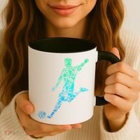 Soccer Player Boy Coffee Mug thumb 3