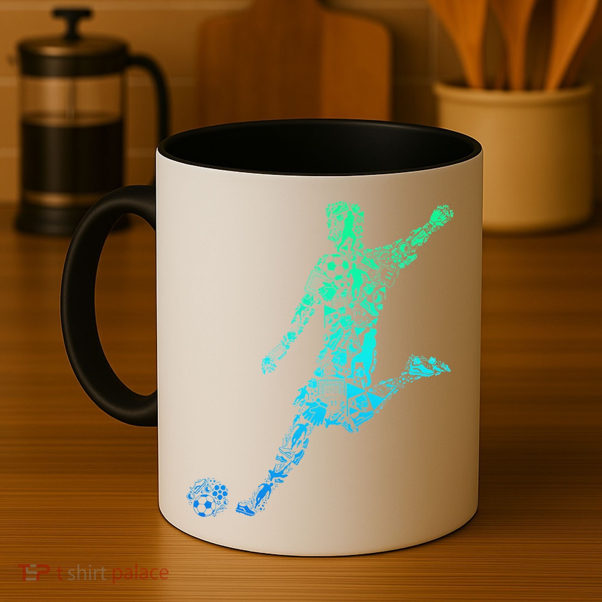 Soccer Player Boy Coffee Mug