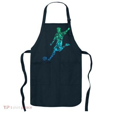 Soccer Player Boy Apron