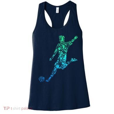 Soccer Player Boy Women's Tank Top