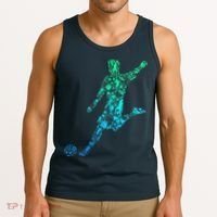 Soccer Player Boy Tank Top thumb 3